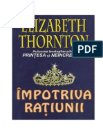 Elizabeth Thornton Impotriva Ratiunii