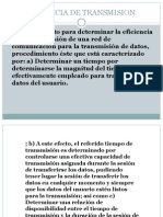 Efciencia de Transmision