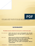 Polar and Non Polar Molecules