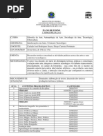 PLANO DE ENSINO ALUNO - Interlocuções em Artes Contexto Tecnológico 2013