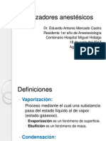 Vaporizadores Anestésicos