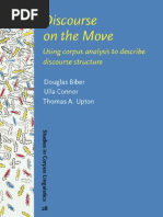 Download Discourse on the MoveUsing Corpus Analysis to Describe Discourse StructureDouglasBiber by Gizzy123 SN164902688 doc pdf