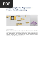 Download Dynamo ProgrammingforNon Programmers by ptalvez SN164903763 doc pdf