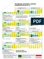 1 Calendario Escolar 2013-14 Ceip Mmaparcero