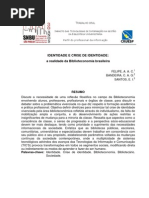 Identidade e Crise de Identidade