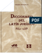 Diccionario Del Lat n Jur Dico - Nelson Nicoliello