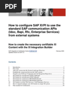 How To Configure SAP XI PI