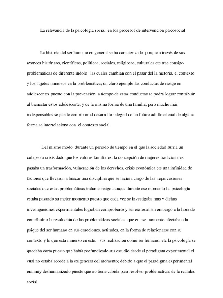 Psicología Social y Violencia de Género | PDF
