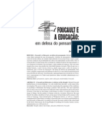 Foucault e a EDUCACAO - Art