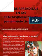 Rutas de Aprendizaje en Las Ciencias