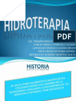 Hidroterapia 6to Cuatrimestre T