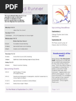 the road runner9-2-13