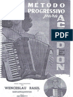acordeon - método - wenceslau raszl - progressivo para iniciantes