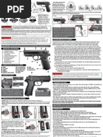 Beretta PX4 Storm Air Pistol Manual