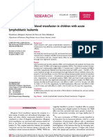 Prognostic Effect Leukemia PDF