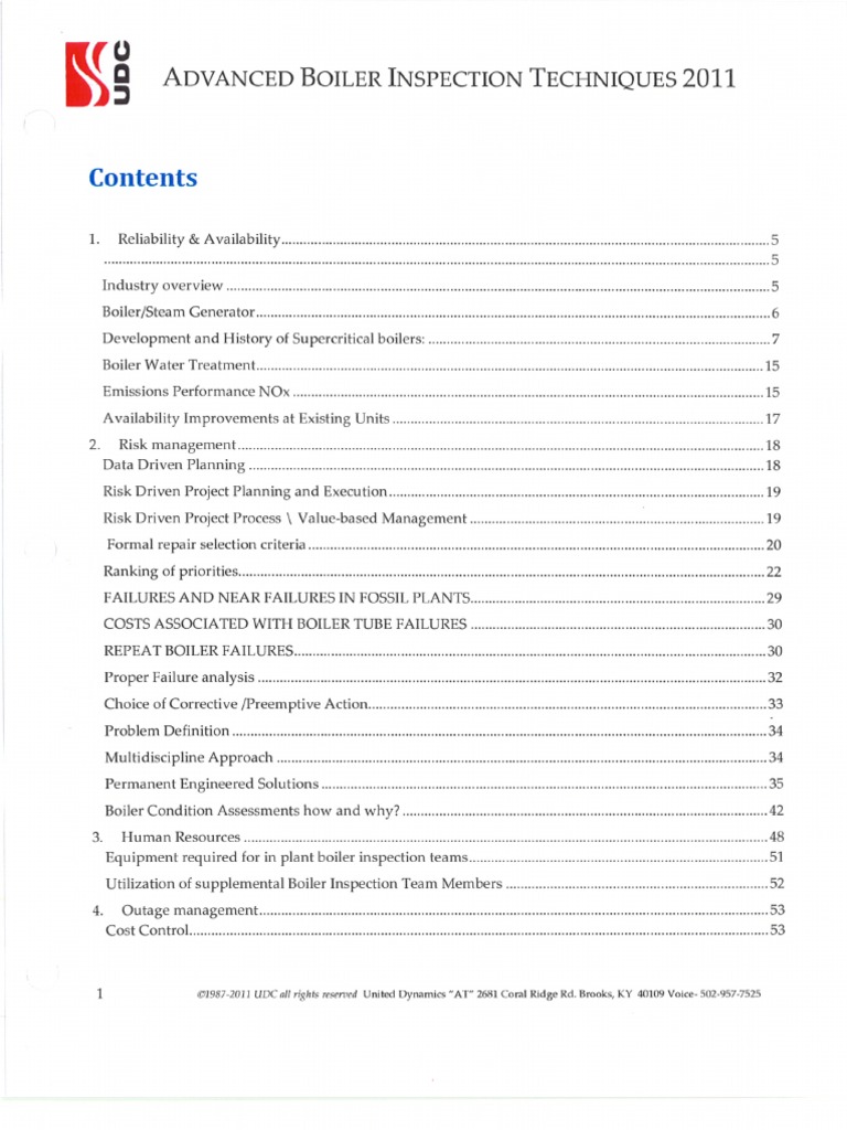 Advanced Boiler Inspection Techniques PDF