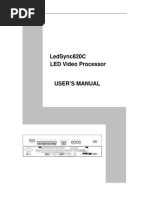 LedSync820C User's Manual