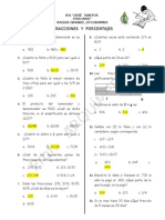 Fracciones y Porcentajes