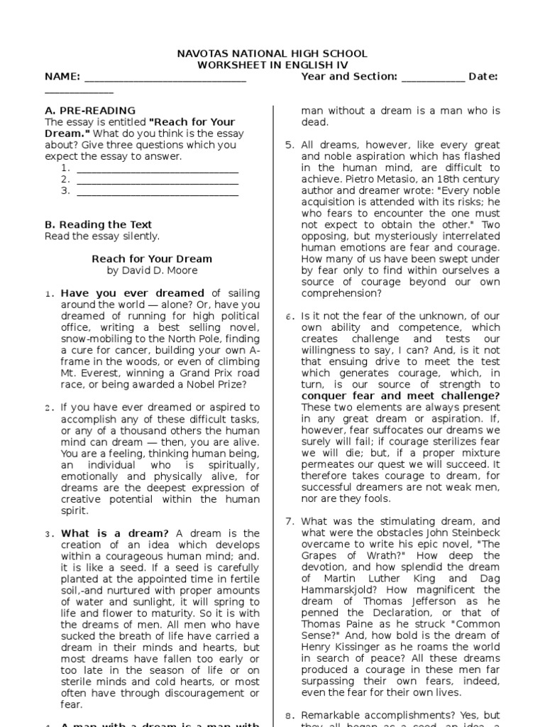 I am a dreamer image