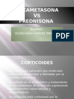 DEXAMETASONA Vs Precnisona