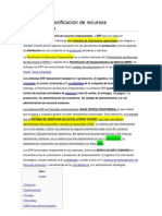 Sistema de Planificación de Recursos Empresariales