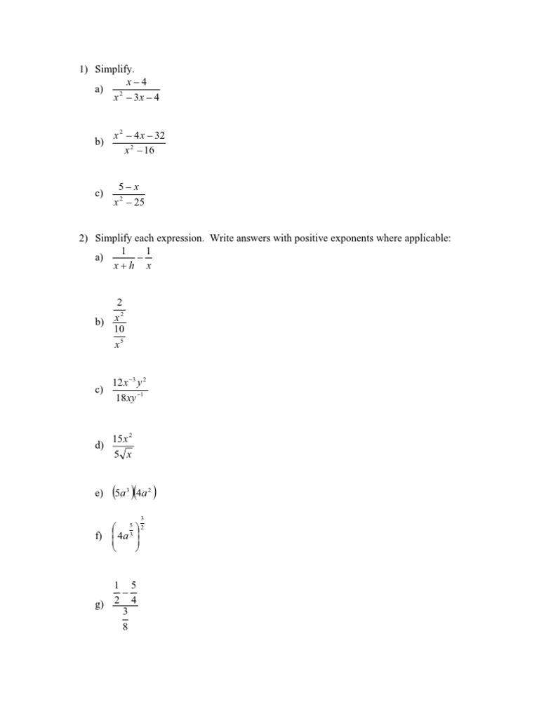 AP Calculus BC Review Packet 0 | PDF | Logarithm | Trigonometric Functions