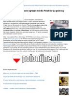 Polonijnepl - Darmowe Ogoszenia Dla Polakow Za - Granica