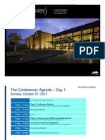 Agenda Pega Developers Conference 2013 8-12-2013