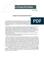 India Africa Relations PDF