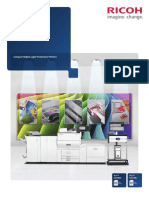 Midshire Business Systems - Ricoh ProC5100 / ProC5110 - SRA3 Print Production Colour Brochure