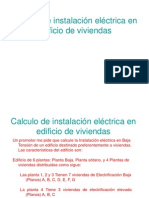 Ejemplo Calculo de Instalación Eléctrica en Edificio de Viviendas 25-11