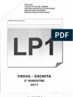 Prova Escrita 2 Bimestre