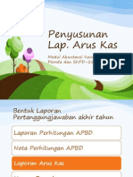 Penyusunan Laporan Arus Kas Dan CALK