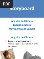 Angulos Enquadramento e Movimentos de Camera