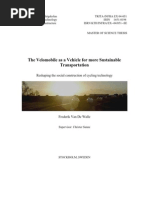 Download The Velomobile as a Vehicle for More Sustainable Transportation by Wete_K SN16508431 doc pdf