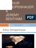 Arthur Schopenhauer and Jeremy Bentham