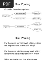 Risk Pooling