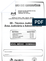 Tecnico Judiciario 2012