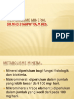 Metabolisme Mineral