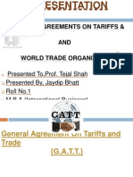 WTO & GATT
