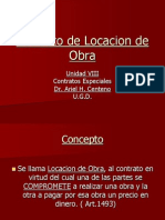 Contrato de Locacion de Obra