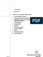 Guideline For The Certification - of Wind Turbines Edition 2003