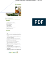 Cream Spinach PDF