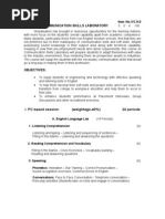 Download syllabus-communication skills laboratory by veerabalaji SN16510224 doc pdf