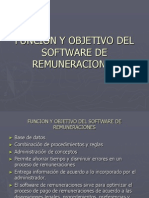 Funcion y Objetivo Del Software de Remuneraciones