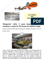 'Bregareia' Volta 4 Anos Depois, Com 30 Atrações e Mais de 50 Horas de Música Brega