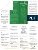 Referencia Rapida - Como Resolver Los Conflictos