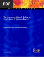 Download Health Care Economics and Literature Review by Apollo Institute of Hospital Administration SN16511539 doc pdf