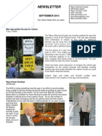 Sept 2013 Newsletter