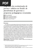 Trajetoria Da EJA No Brasil